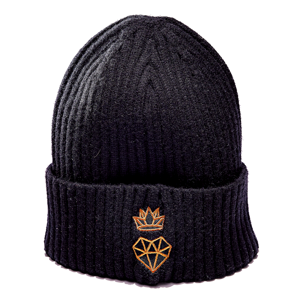 Beanie, Crown, Everyone should wear a crown, made with meraki, meraki