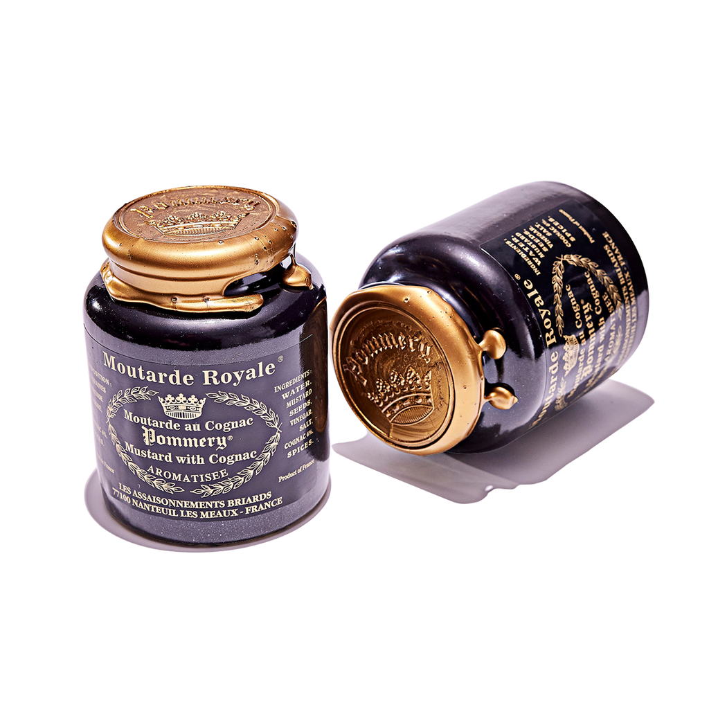 cognac mustard, moutarde Royale, pommer