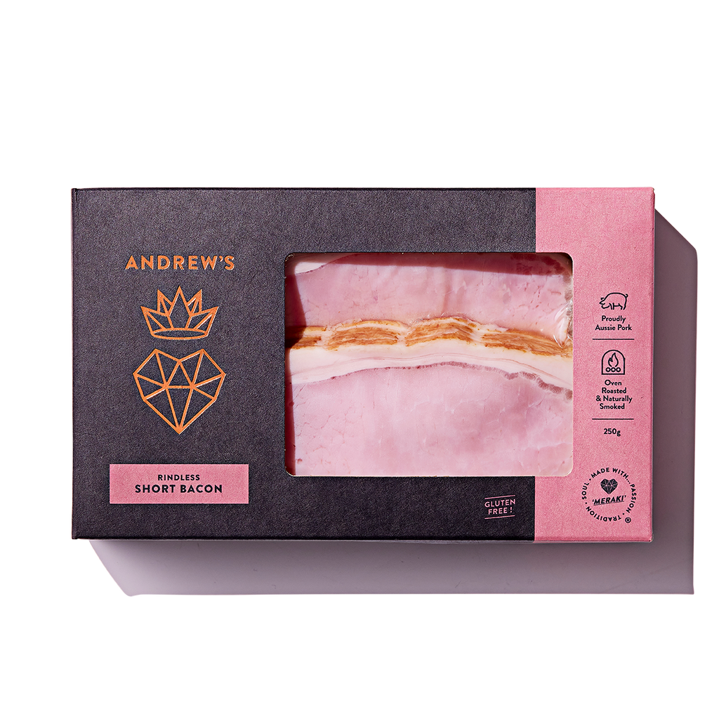 Andrew's Short Rindless Bacon Gluten Free