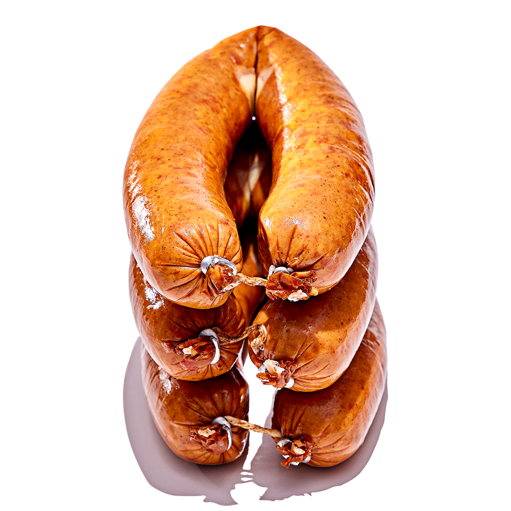 Dutch Rookworst, Andrew's Rookworst, dutchies, stampot, dutch smoked sausage, made with meraki